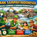 Bank Sampah : Solusi atasi Banjir di Perkotaan