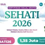 UMK Bisa Dapat Sertifikat Halal Gratis di 2026, Begini Caranya