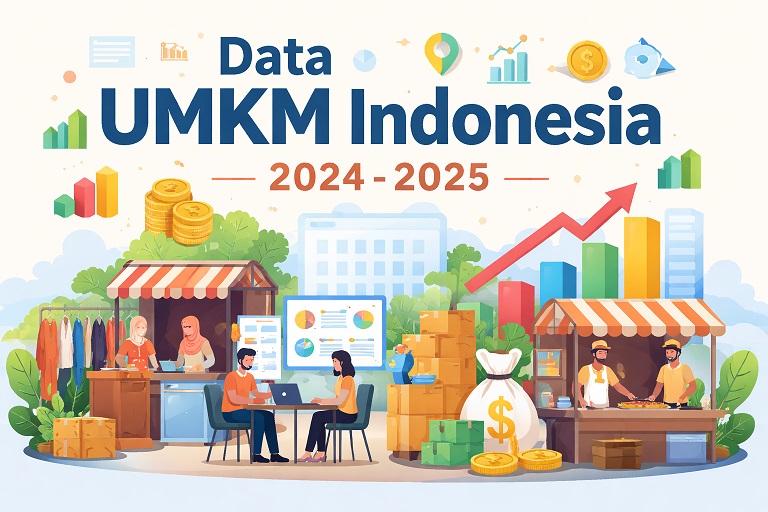 Data UMKM Indonesia Terbaru 2024–2025: Jumlah, Struktur, dan Sebaran Sektor Usaha Nasional