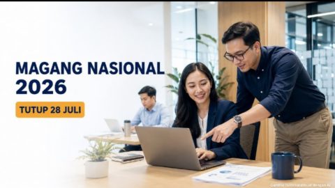 Program Pemagangan Nasional Kemnaker 2026 Dibuka, Uang Saku Setara UMK dan BPJS