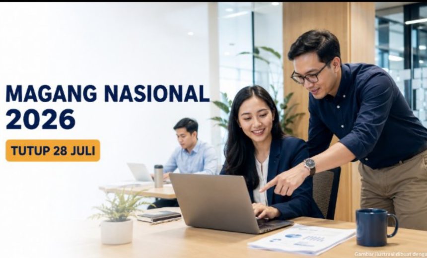 Program Pemagangan Nasional Kemnaker 2026 Dibuka, Uang Saku Setara UMK dan BPJS